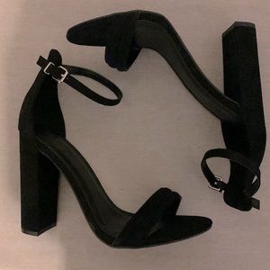 Charlotte Russe Black Heel Size 8- Never Worn!